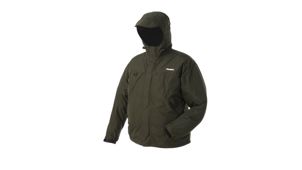 Frabill F1 Rainsuit Jacket, Dark Forest Green, Medium 3111110