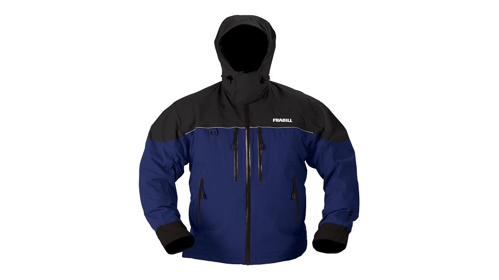 Frabill F3 Gale Rainsuit Jacket, Blue, XL 3300131
