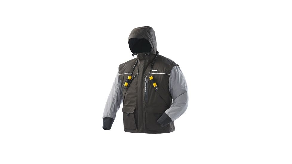 Frabill I2 Jacket, Black/Heather Grey, Medium 3252111