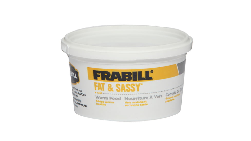 Frabill &amp; Sassy Worm Food Fat 71518
