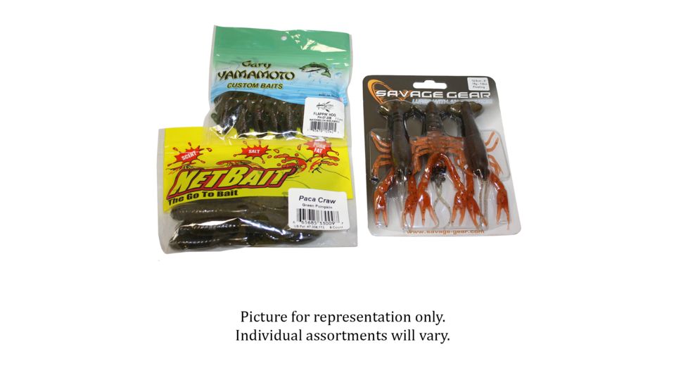 Frabill Soft Bait Assortment, 25 Pieces 9990009