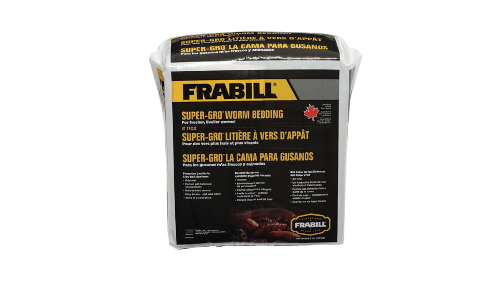 Frabill Super-Gro Worm Bedding - 2lbs 71525