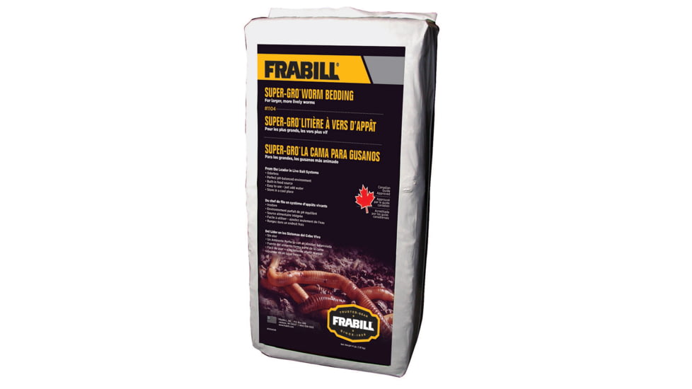 Frabill Super-Gro Worm Bedding - 4lbs 71526