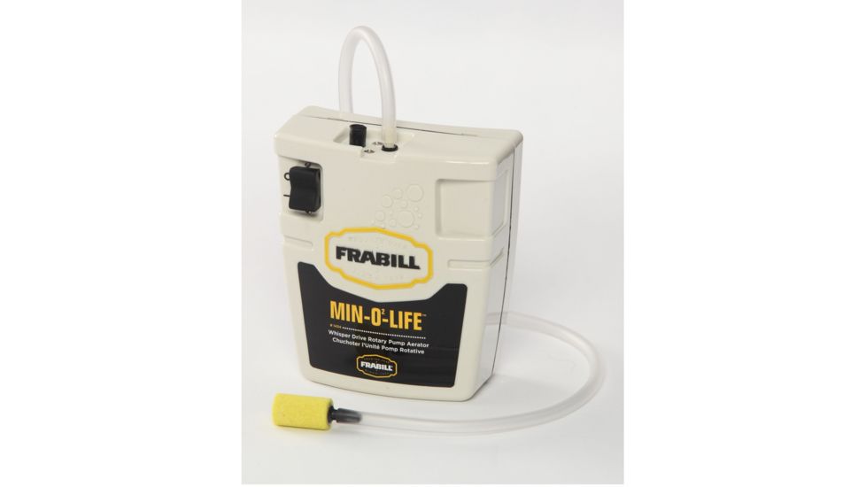 Frabill Whisper Quiet Portable Aeration System, Up to 15 Gallons 3114348