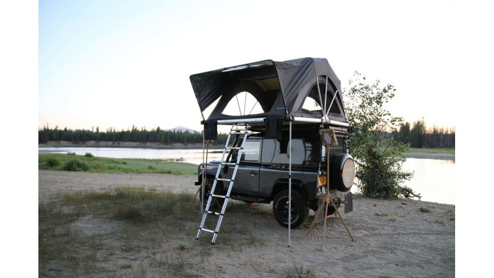 Freespirit Recreation High Country Series 80in Roof Top Tent, Black/Grey, RTHC80T10