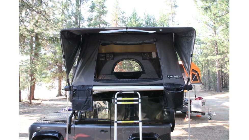 Freespirit Recreation High Country Series 80in Roof Top Tent, Grey/Black RTHC80305