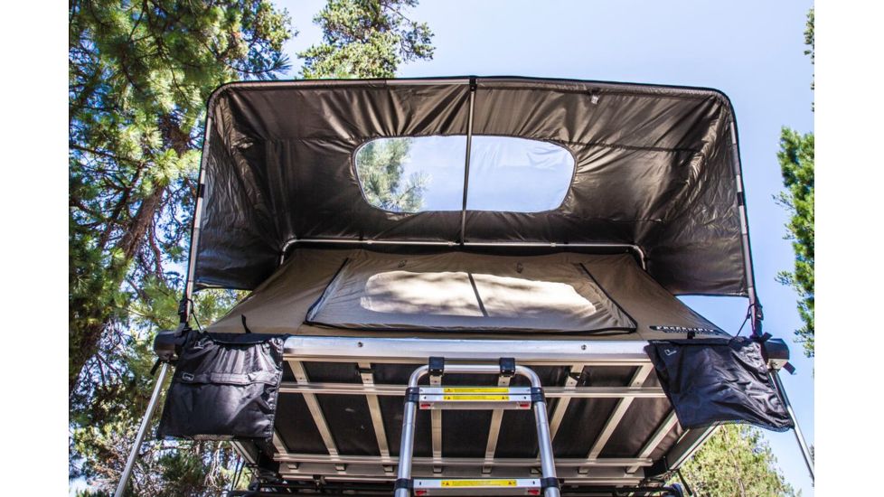 Freespirit Recreation High Country Series 80in Roof Top Tent, Olive/Black RTHC80705