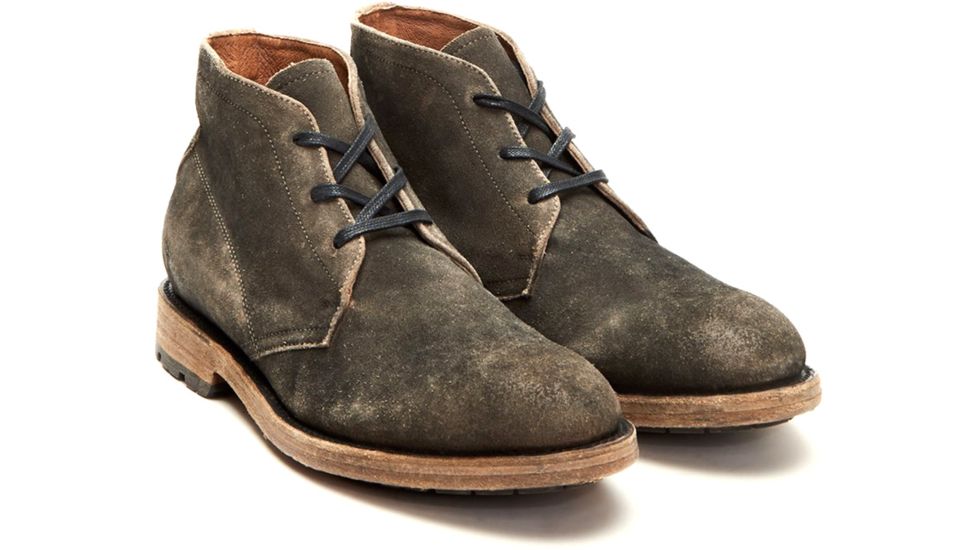 Frye Bowery Chukka Men's Boots, Faded Black, Medium, 11, 3480324-FDB-11