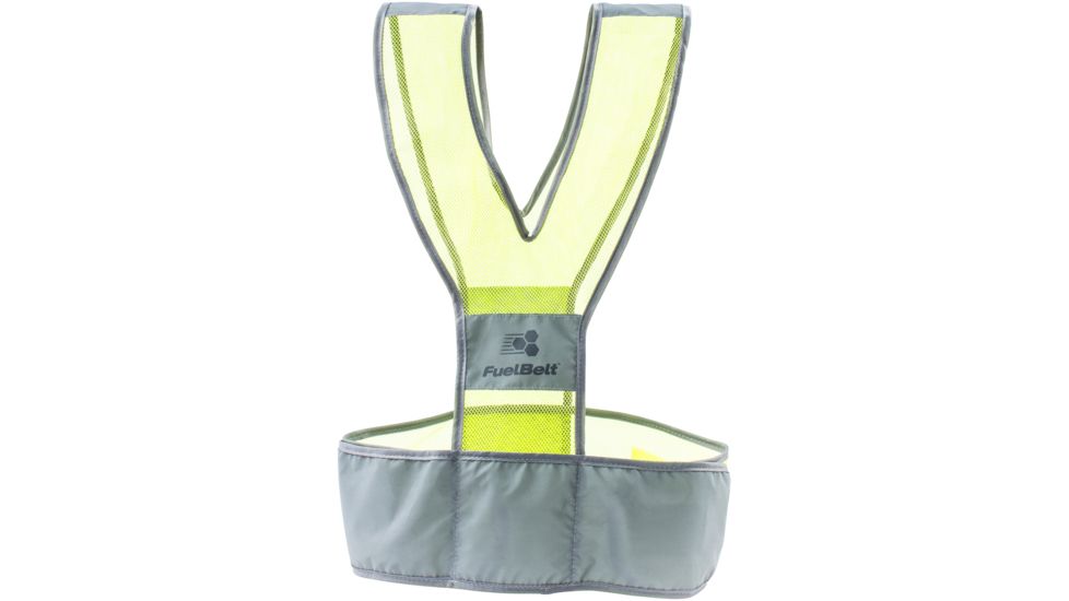 Fuel Belt Neon Reflective Vest-Safety Yellow