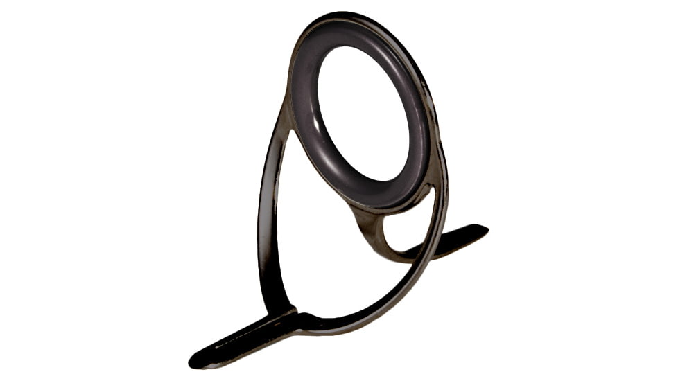 Fuji Aluminum Oxide Cast Rod Guide Black No Shock Ring, 16mm, BNOG16