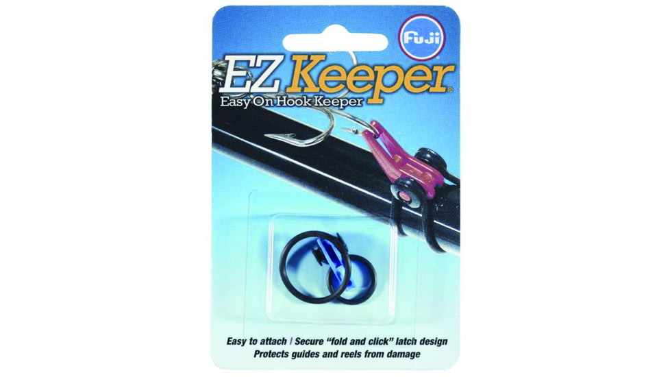 Fuji E-Z Hook Keeper Carded, Black, EHKM-BC