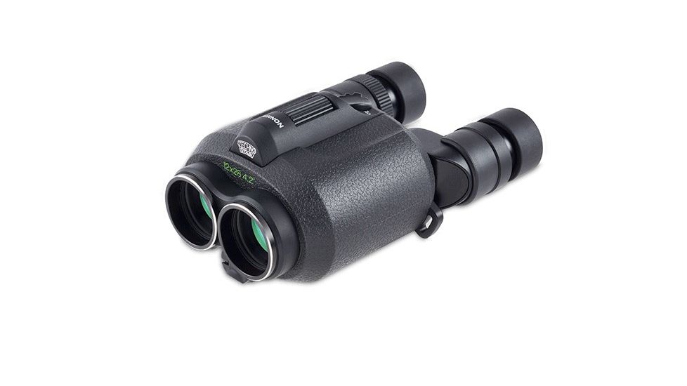 Fujinon 12x28mm Techno Stabi Binoculars, Dark Grey, 600019814
