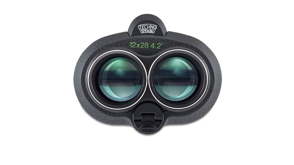 Fujinon 12x28mm Techno Stabi Binoculars, Dark Grey, 600019814