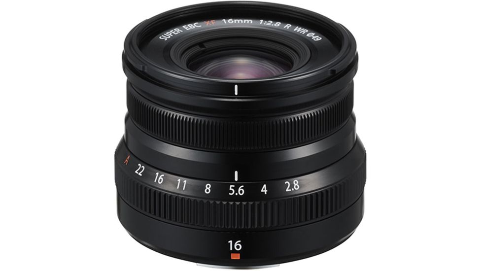Fujifilm XF16mm F2.8 R WR Camera Lenses, Black, Small, 16611655