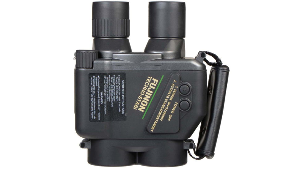 Fujinon Techno-Stabi 14x40mm Binoculars, Rubber Armored Body, Dark Grey, 600017066