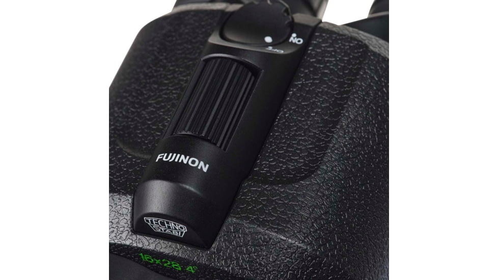 Fujinon Techno-Stabi TS Compact 16x28mm Stabilized Roof Prism Binoculars, Black, 151mm x 120mm x 74mm, 600022987