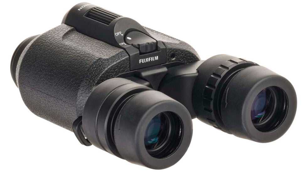 Fujinon Techno-Stabi TS Compact 16x28mm Stabilized Roof Prism Binoculars, Black, 151mm x 120mm x 74mm, 600022987