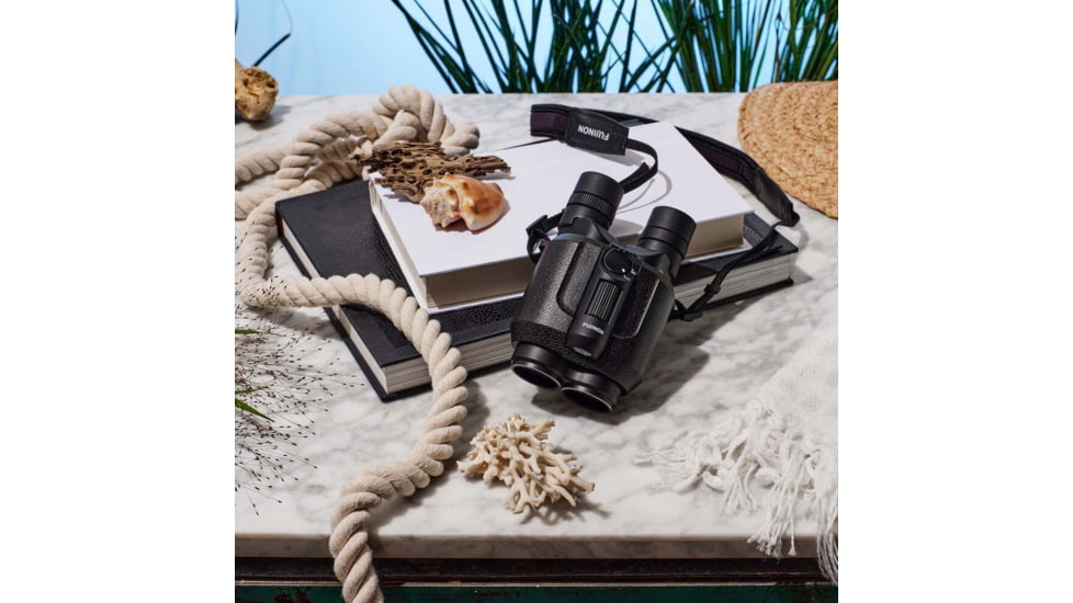 Fujinon Techno-Stabi TS Compact 16x28mm Stabilized Roof Prism Binoculars, Black, 151mm x 120mm x 74mm, 600022987