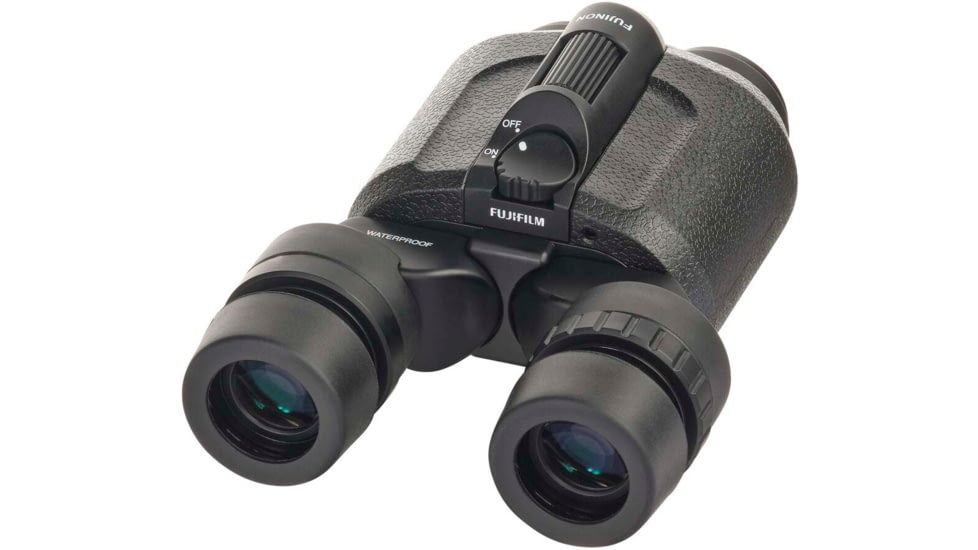 Fujinon Techno-Stabi TS Compact 16x28mm Stabilized Roof Prism Binoculars, Black, 151mm x 120mm x 74mm, 600022987