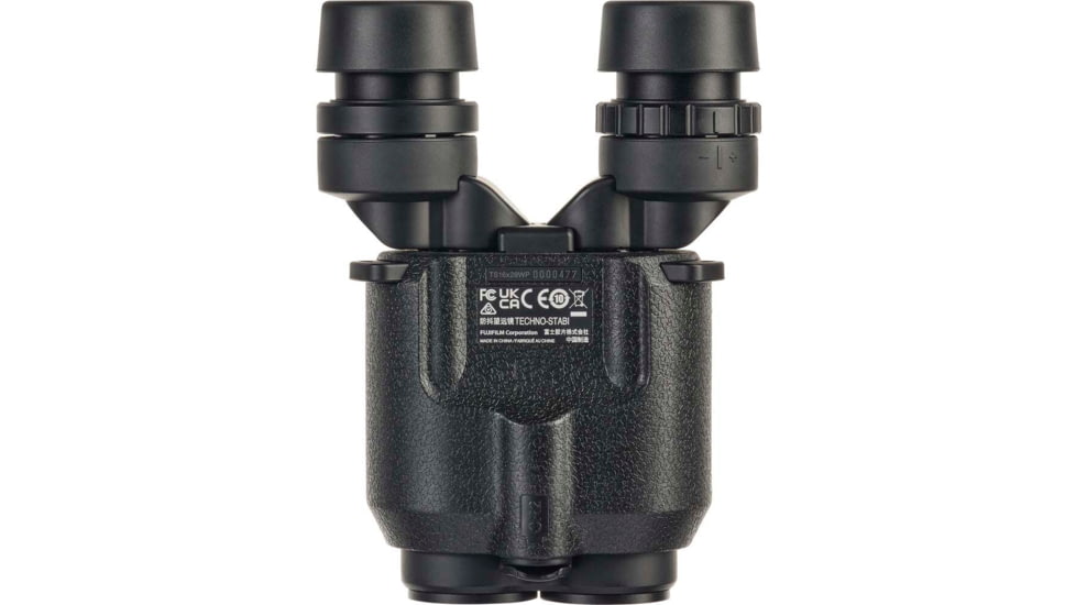 Fujinon Techno-Stabi TS Compact 16x28mm Stabilized Roof Prism Binoculars, Black, 151mm x 120mm x 74mm, 600022987
