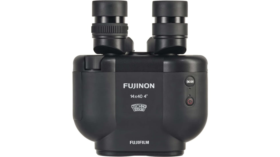 Fujinon Techno-Stabi TS-X 14x40mm Roof Prism Stabilized Binoculars with Vibration Reduction, Black, 187mm x 165mm x 81mm, 16668012