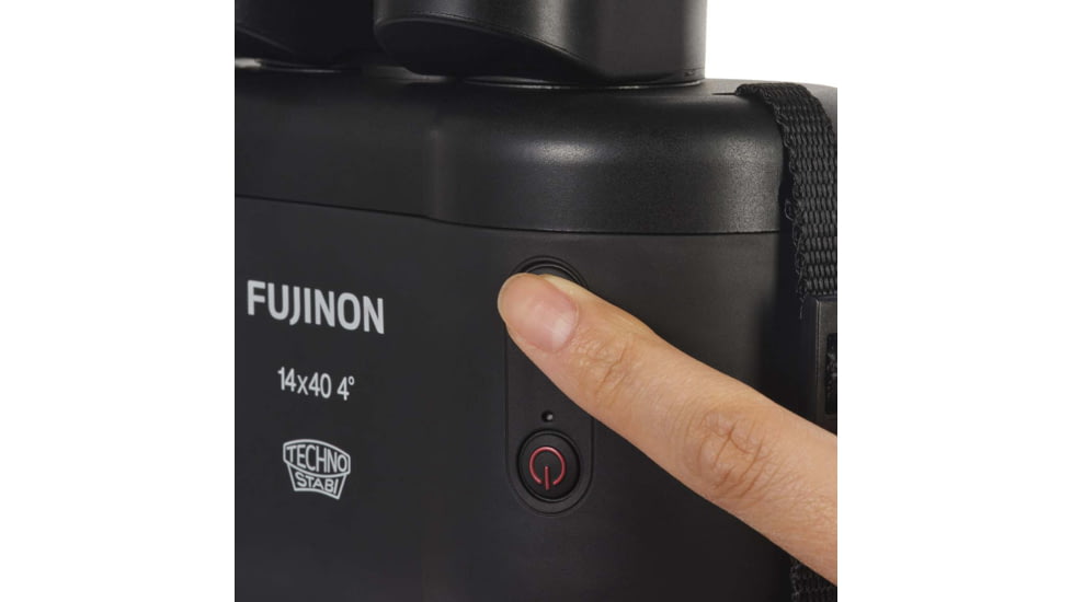 Fujinon Techno-Stabi TS-X 14x40mm Roof Prism Stabilized Binoculars with Vibration Reduction, Black, 187mm x 165mm x 81mm, 16668012