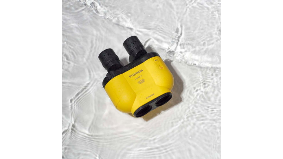 Fujinon Techno-Stabi TS-X 14x40mm Roof Prism Stabilized Binoculars with Vibration Reduction, Yellow, 187mm x 165mm x 81mm, 16804707