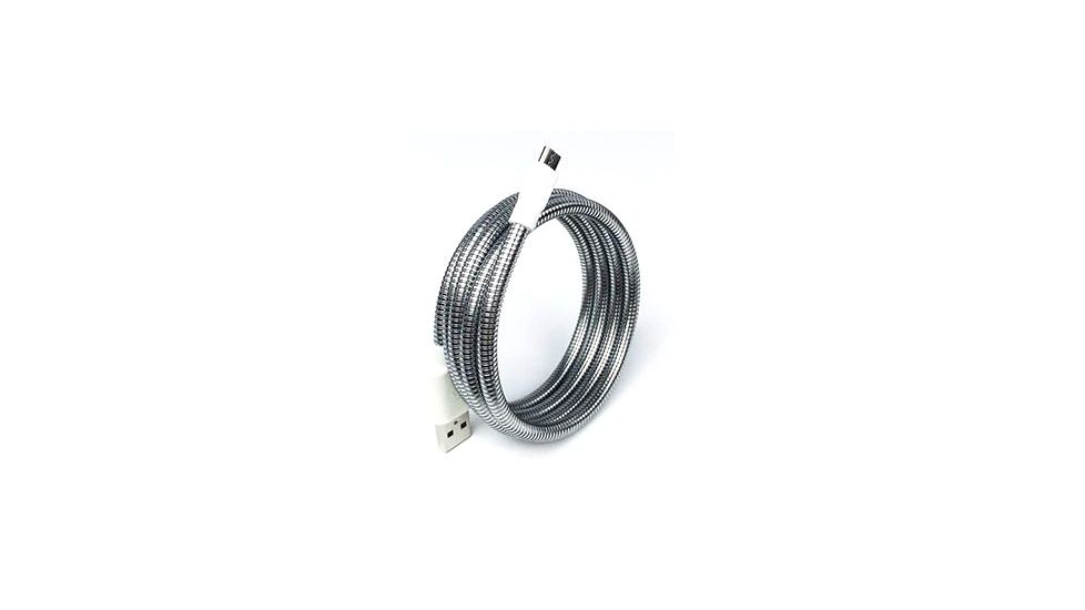 Fuse Chicken Titan M Micro USB Cable, Silver, Lifetime Warranty, FCH-04209