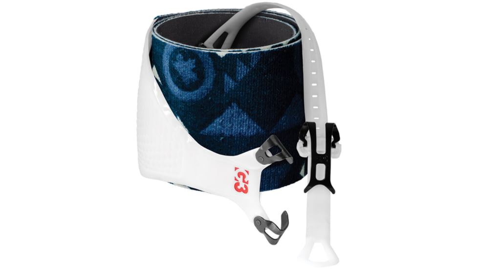 G3 Alpinist+ Grip-ffDWR Climbing Skins, Blue, 100mm, Long, 8307-BLUE-100 Long