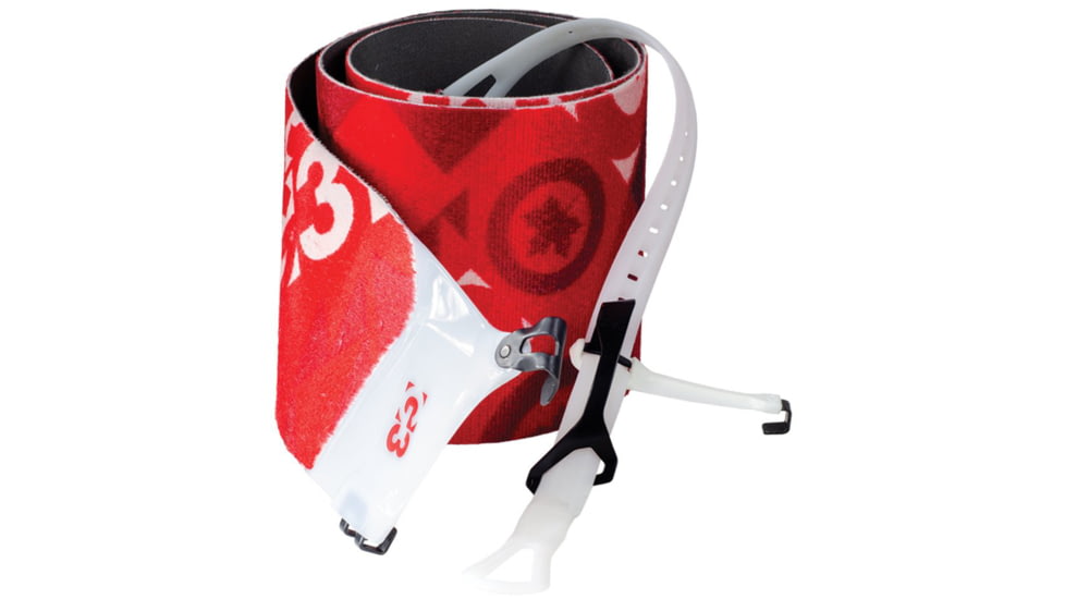 G3 Splitboard+ Universal-ffDWR Climbing Skins, Red, Medium/Large, 8275-RED-MedLarge