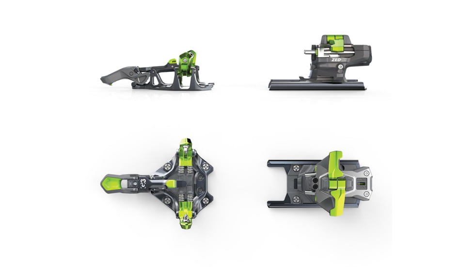 G3 Zed 12 Touring Bindings, No Brake/Leash, Green, 8439-GREEN