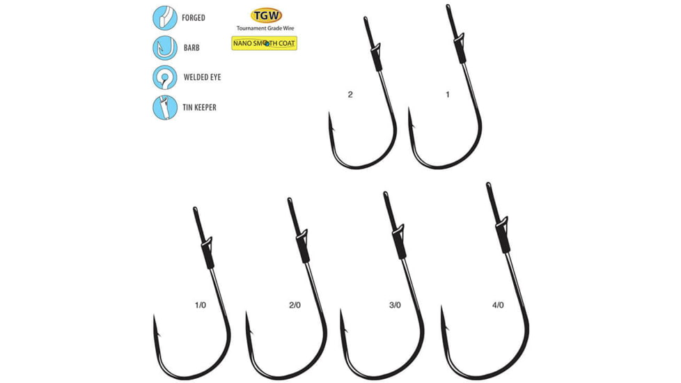 Gamakatsu Fnese Hvy Cover G-Fnese T.G.W Nano SC 3/0 357213