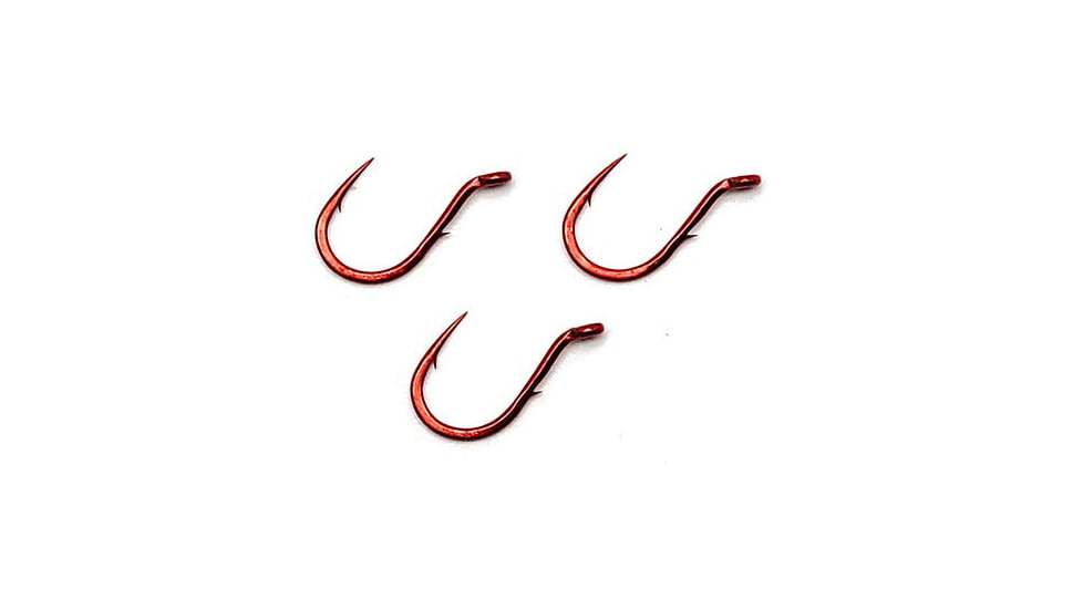 Gamakatsu Single Egg Red 12, 10 Hooks P/P 04304