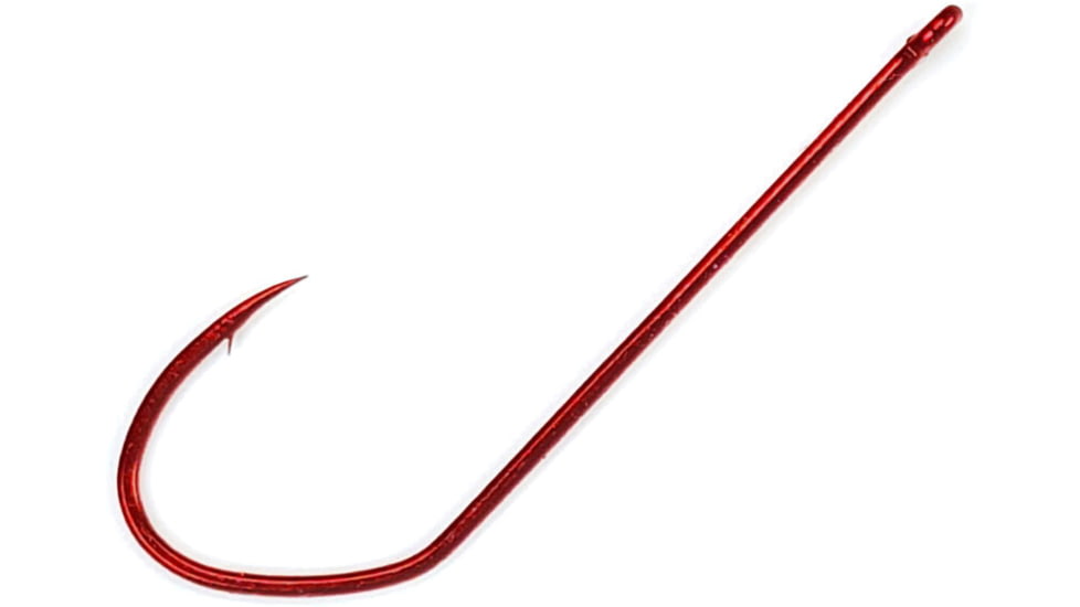 Gamakatsu Stiletto Hook, Red, 4, Red, 4, 453308