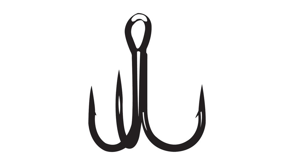 Gamakatsu Treble S-Shank Rb Me Nsb 1, 7 Hooks P/P 298410