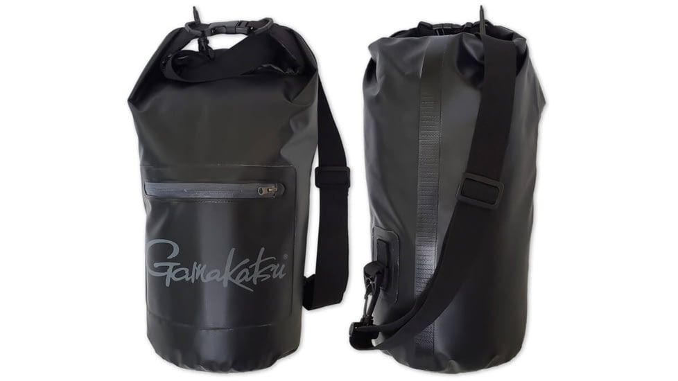 Gamakatsu Waterproof Bag 10L, Black, BAG003