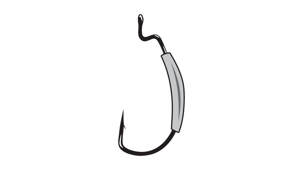 Gamakatsu Weighted Superline Ewg 5/0-1/8, 5 Hks P/P 74415-1/8