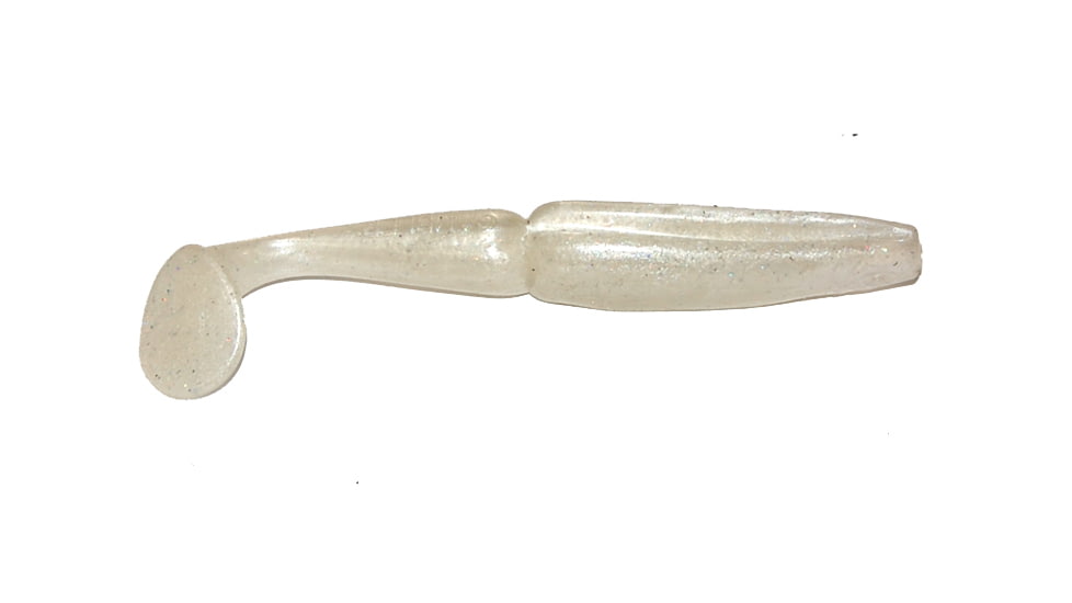 Gambler EZ Swimmer Swimbaits, 7, 1/4in, White Lightening, EZ4032