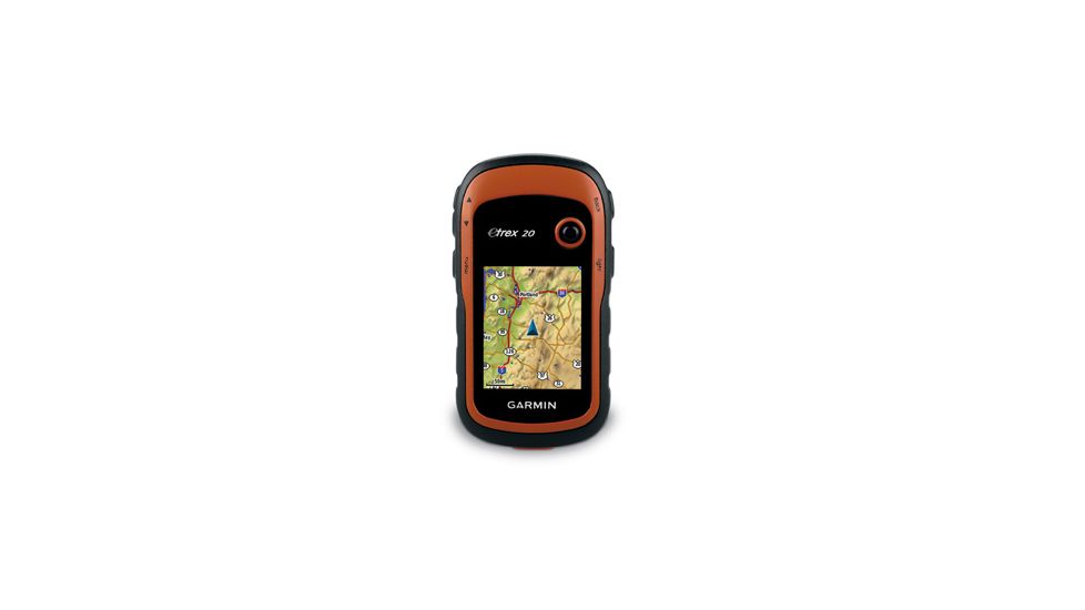 Gamin Etrex 20 Worldwide Handheld Gps Red Front