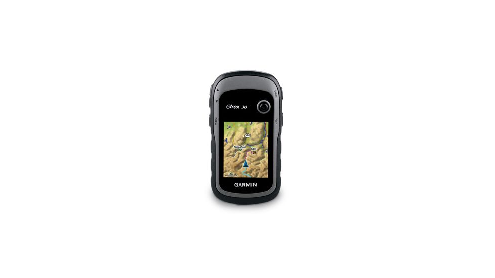 Gamin Etrex 30 Worldwide Handheld Gps Black Front