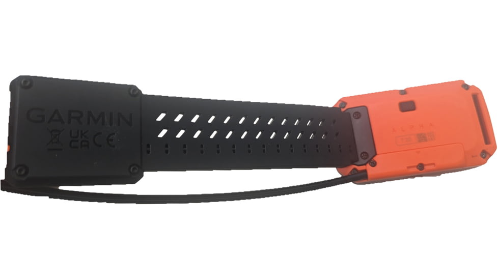 Garmin Flex Band for Alpha T20/TT25 Dog Collar, Black/Orange, 0101302306