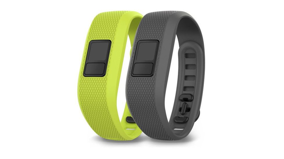 Garmin Accessory Bands Bangle, Vivofit 3, Slate/Borealis Green, Regular 010-12452-01
