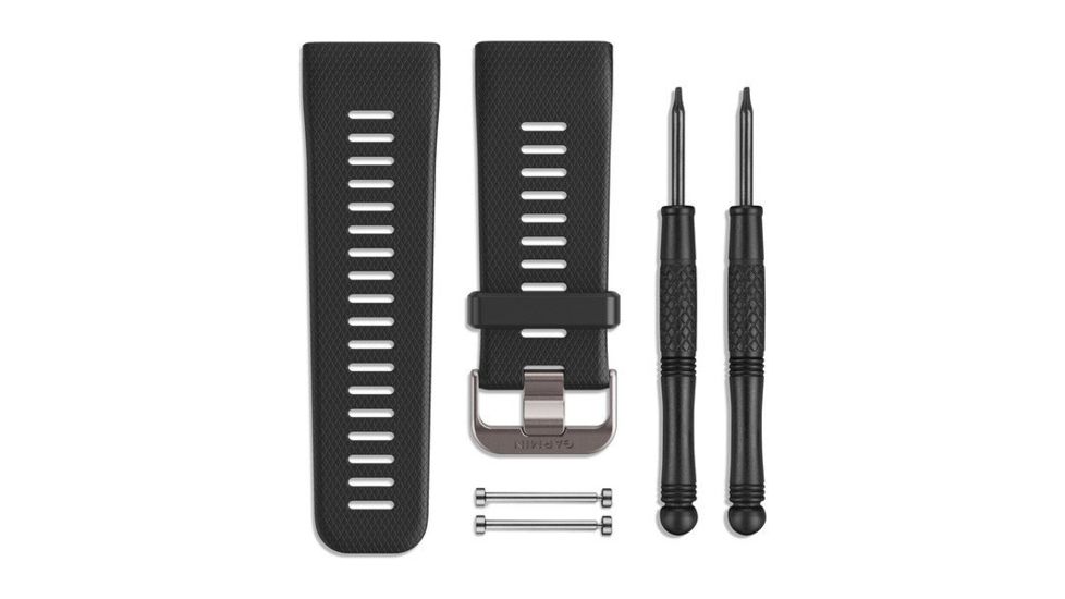 Garmin Accessory Bands Reg, Vivoactive HR, Black, Regular 010-12497-00