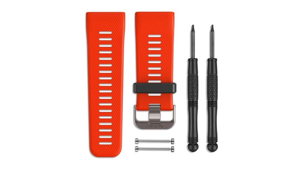 Garmin Accessory Bands Reg, Vivoactive HR, Lava Red, Regular 010-12497-03