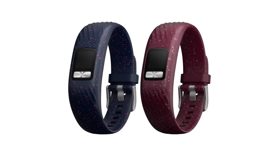 Garmin Accessory Bands, Vivofit 4, Navy Speckle/Merlot, Small/Medium, 010-12640-00