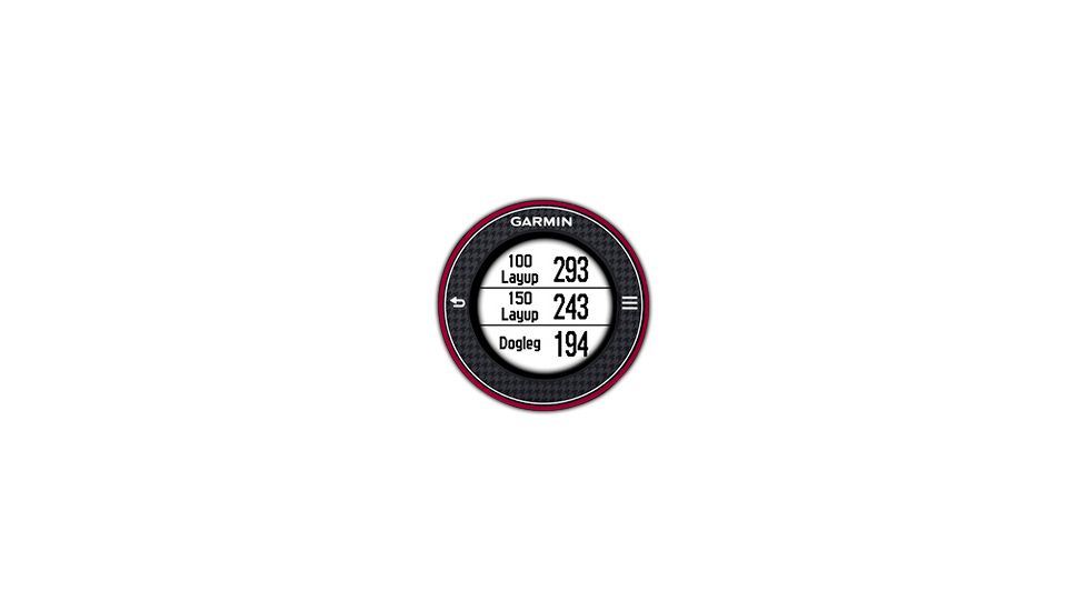 Garmin Approach S3 Golf Watch - white/red 010-01049-00