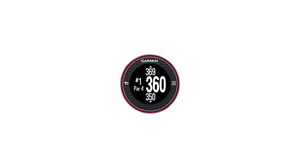 Garmin Approach S3 Golf Watch - white/red 010-01049-00
