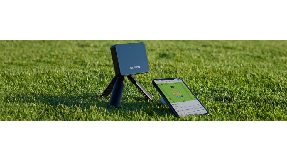 Garmin Approach R10 Poratble Golf Launch Monitor, IPX7, 3.5 x 2.8 x 1 in, Black, 010-02356-00