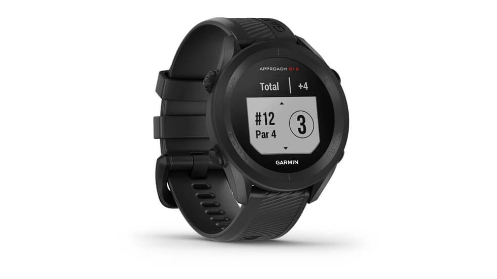 Garmin Approach S12 GPS Watch, Black, 010-02472-00