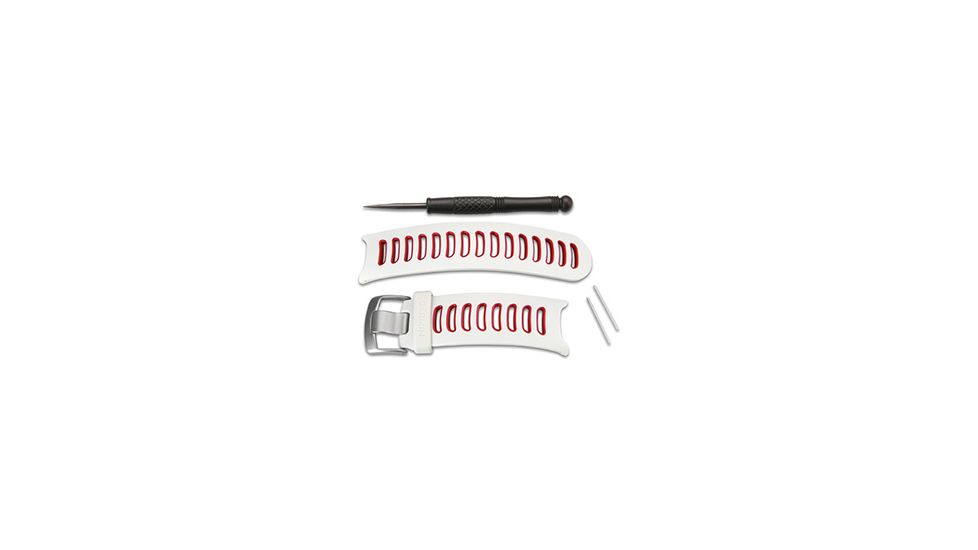 Garmin Replacement Watch Bands for Approach S3 - white/red 010-11822-01